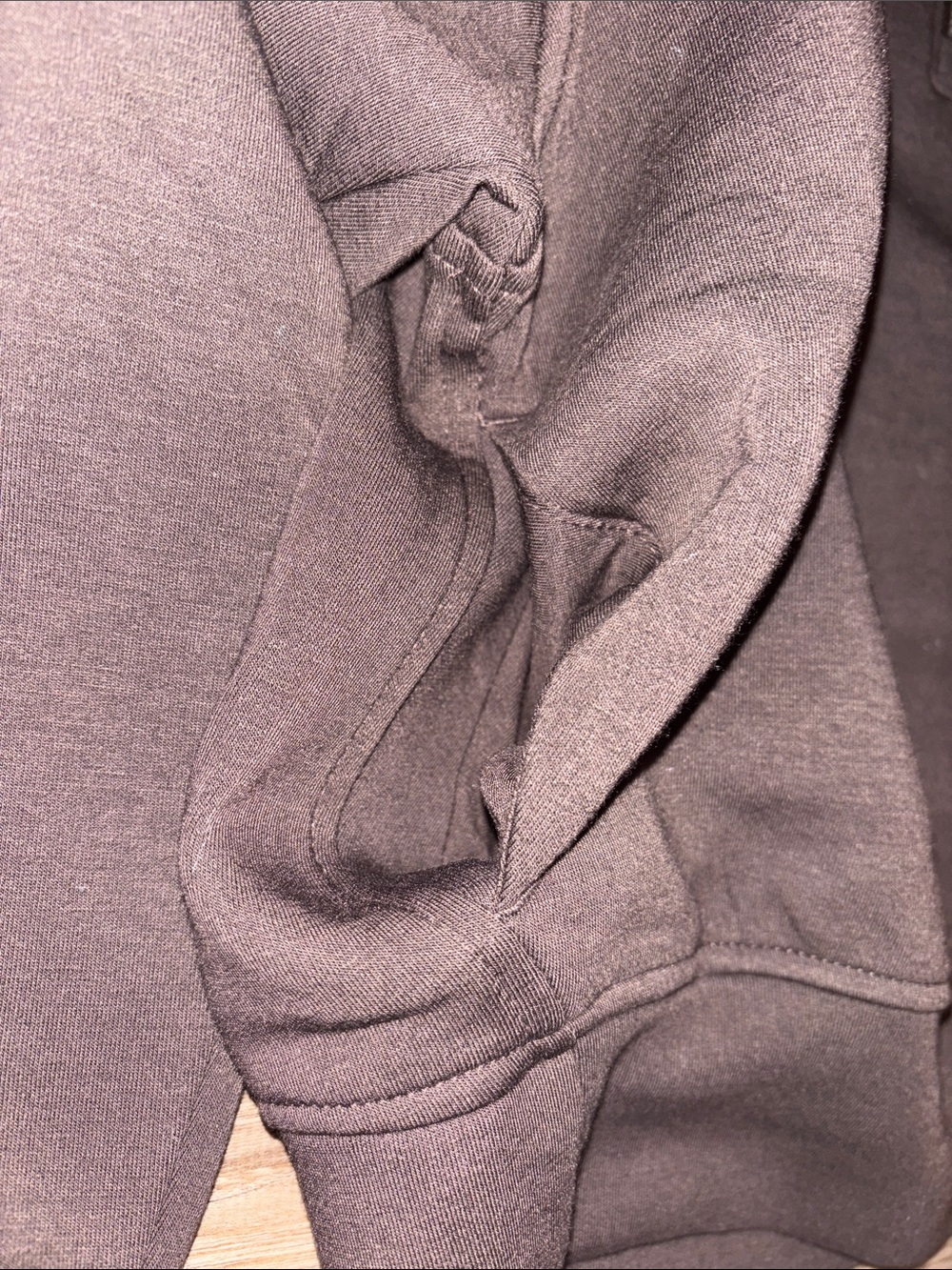 old navy brown quarter zip! - Picture 3 of 4